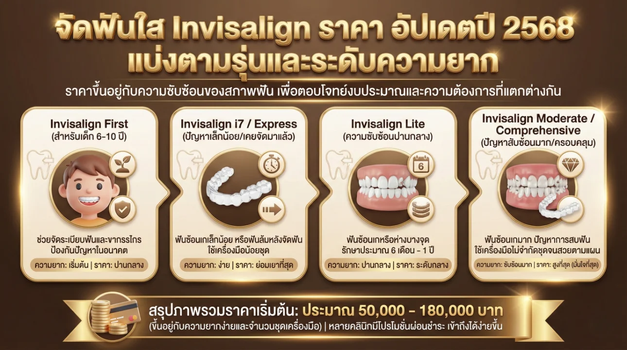 จัดฟันใสที่ไหนดี