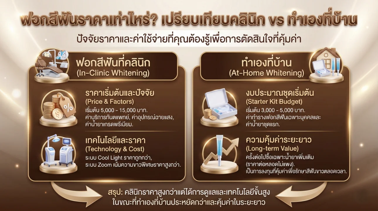 ฟอกสีฟันราคาเท่าไหร่