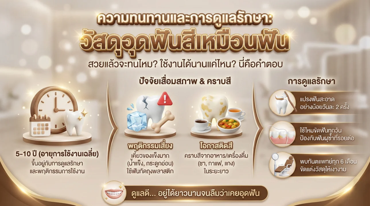 วัสดุอุดฟันสีขาว