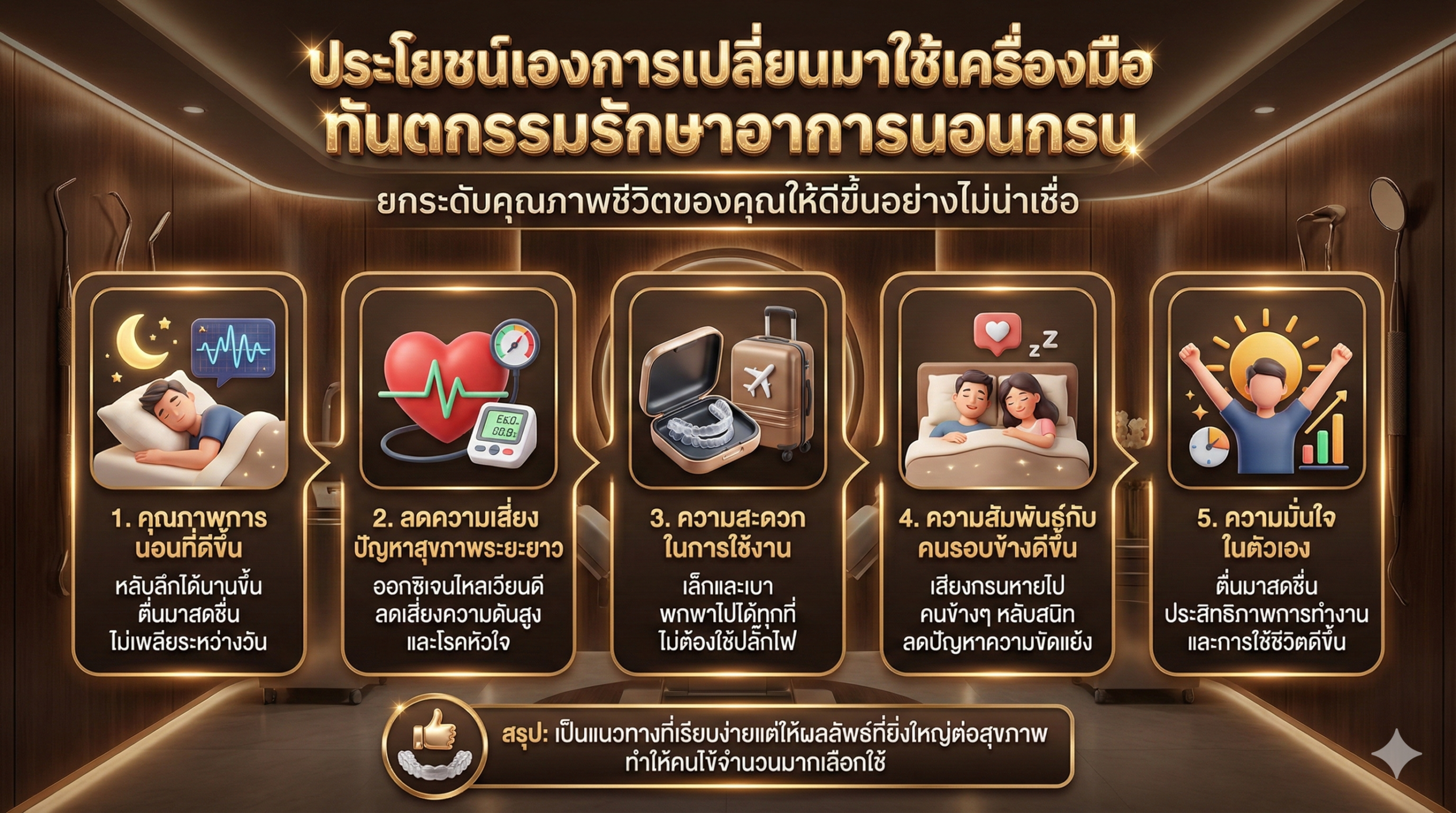 ผลเสียของการนอนกรน