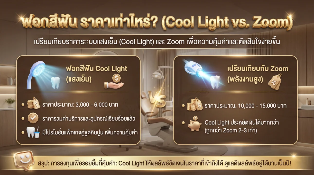 ฟอกสีฟัน ราคาเท่าไหร่ 